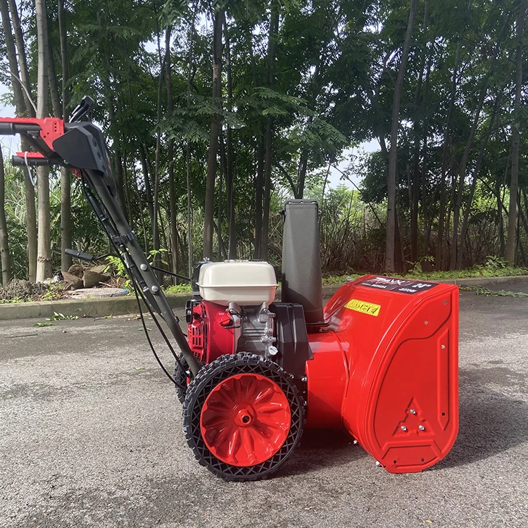 Snow Sweeper Multifunctional Gear Drive Snow Brush Engine Road Snow Cleaning Machine