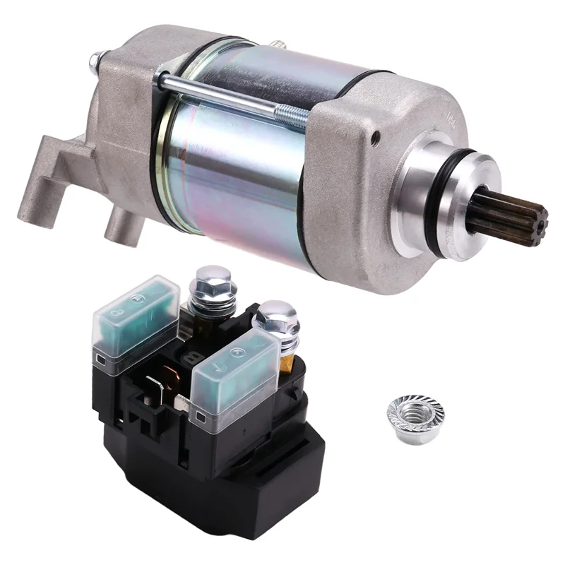 

【Price Drop !!】 5VY-81890-01-00 Motorcycle Starter Motor&Relay Kit For R1 YZFR1 YZF-R1 2004-2008 5VY-81890-00-00