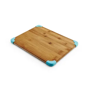 Nonslip Bamboo Cutting Board, 11 in x 14 in