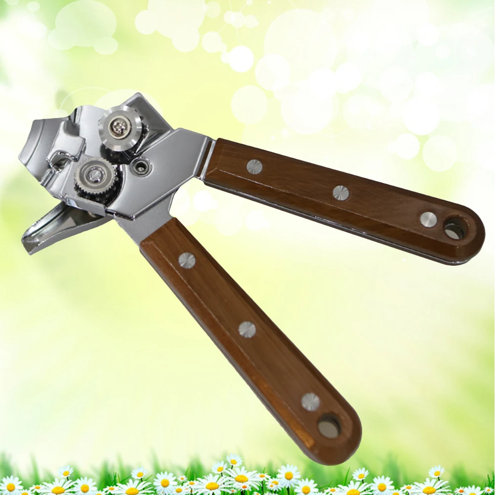 

Multifunctional Bottle Stainless Steel Can Jar Tin Tin Opener Opener Kitchen Gadget Daily Use Firm Grip