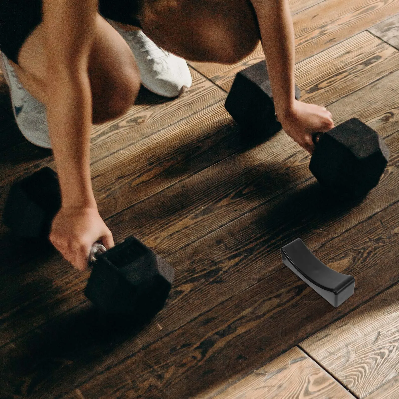 

4Pcs Dumbbell Storage Rack Plastic Stable Durable Weight Holder Stand for Dumbbells Gym Use Dumbbell Holder Bar Bell Pad
