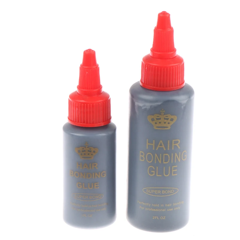 30/60ml Toupee Tool Liquid Adhesive False Eyelashes Wig Glue Easy Apply Salon Hair Extension Waterproof Professional Invisible