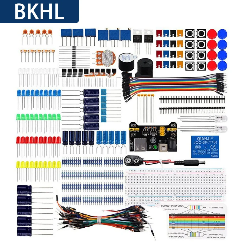 

(1pcs/lot)Suitable for UNO R3 component kit beginner kit resistor capacitor diode module 830 holes