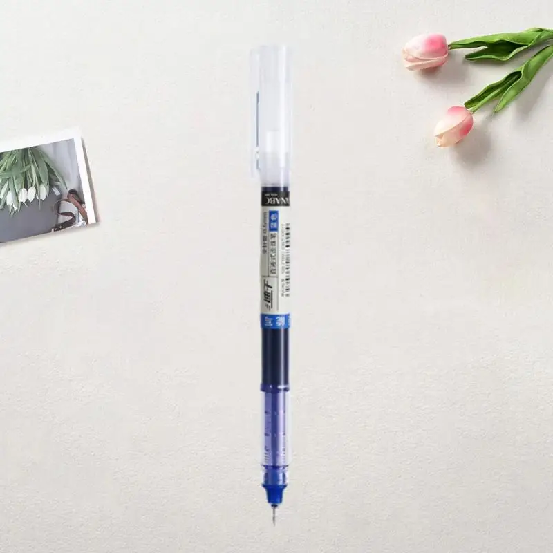 유행하는 사인펜 잉크, 글쓰기 쉬움, 부드럽게 쓰기 쉬움, 빠르게 건조되는 학용품 젤 펜