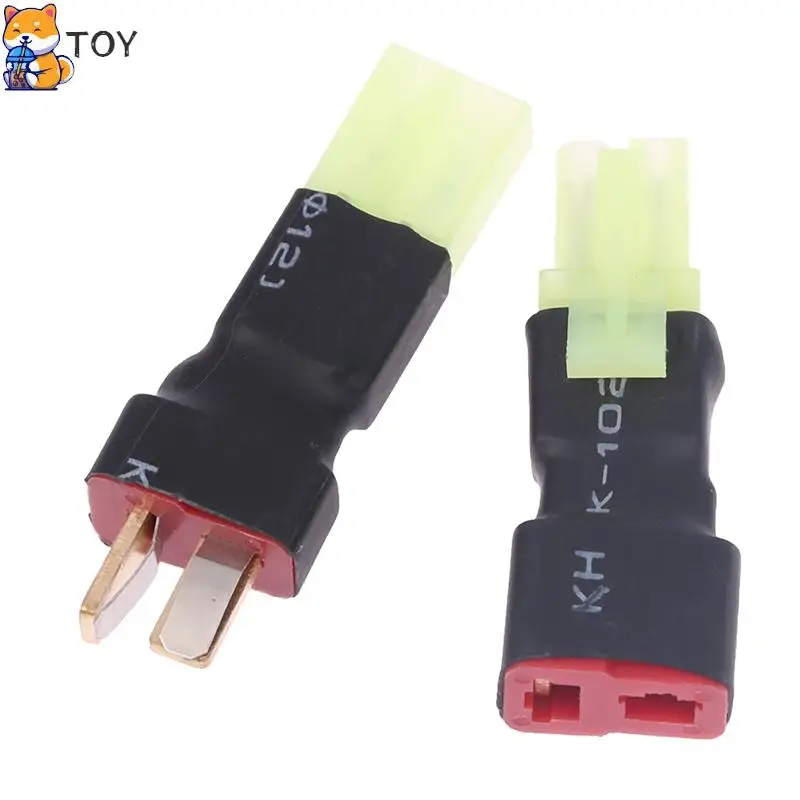 2PCS Deans T To Mini Tamiya Plug Female Male Adapter Connector For Kyosho RC Battery ESC RC Toy Accessories Remote Control Toy