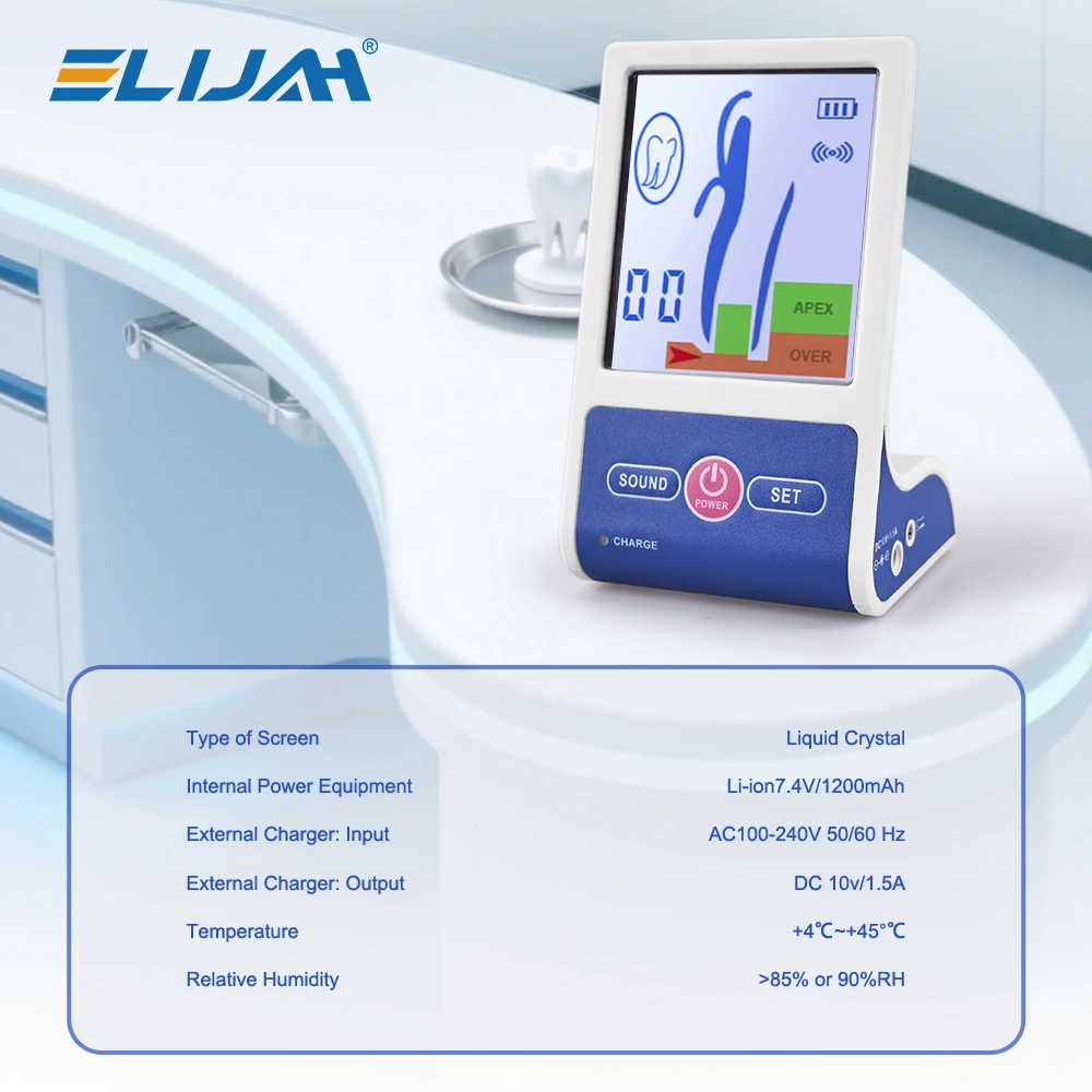 

Дисплей ELIJAH, стоматологический эндо-локатор микро-верхукс, стоматологическая эндодонтия, измерение корневых каналов, расположенные инструменты, стоматологические инструменты