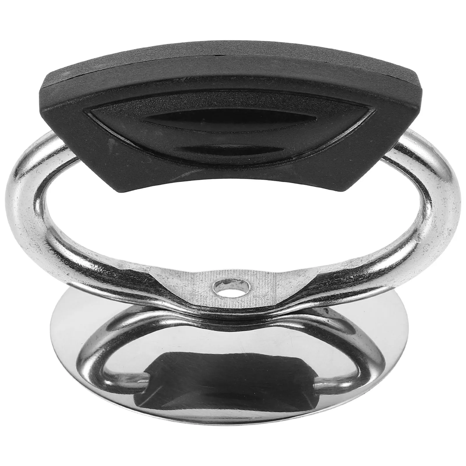 

Replacement Pot Lid Handle Grip Bakelite Stainless Steel Minimalist Design For Kitchen Cookware Round Shape
