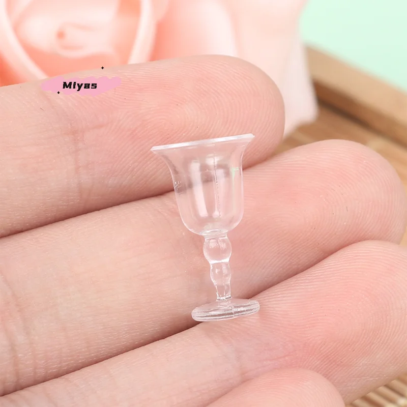 17 قطعة/المجموعة دمية مصغرة الغذاء لعبة الكؤوس محاكاة الآيس كريم مثلجات أكواب عشوائية اكسسوارات المطبخ للدمى