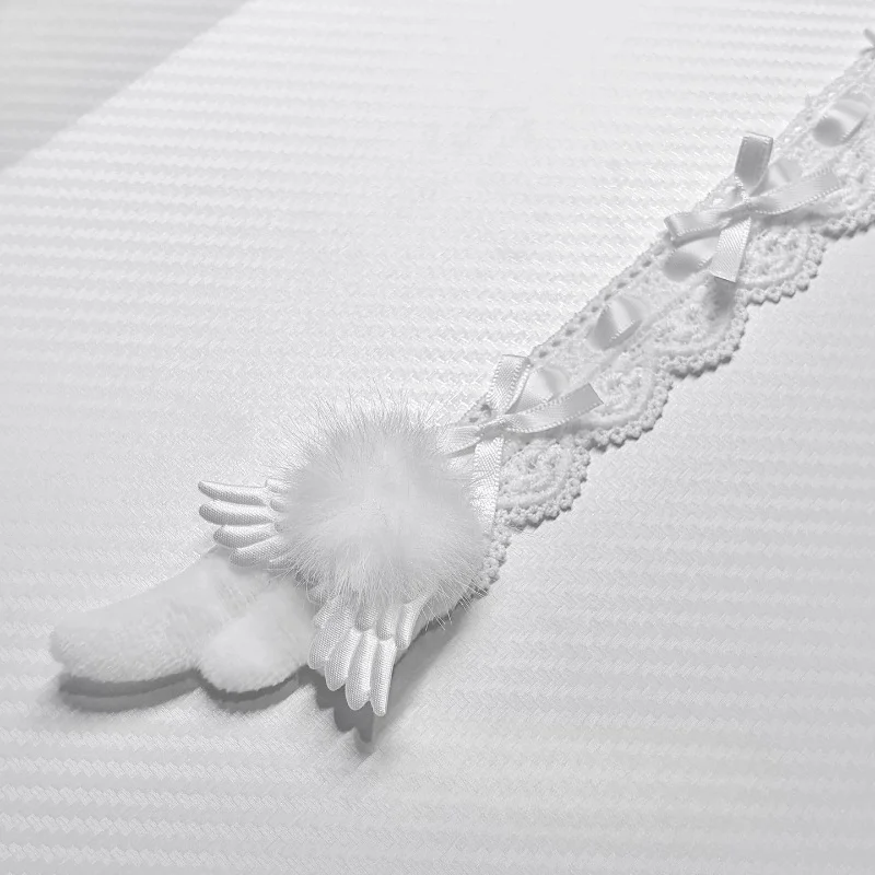 White Lace Monitor Border, Handmade Decorative Border, Used for Black Borders on Computer Screens