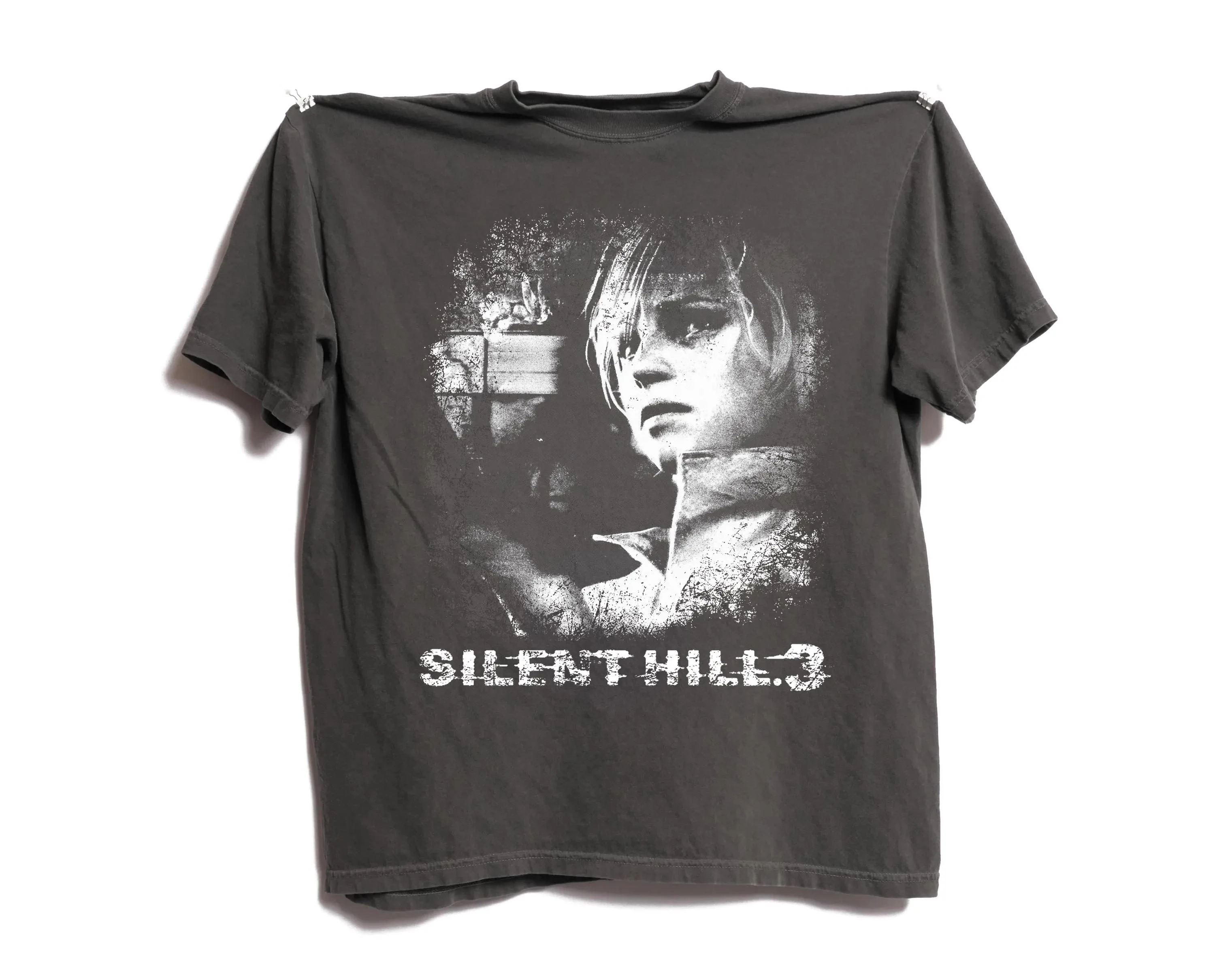 

Plus Size Summer Women's Vintage Silent Hill 3 Graphic T-Shirt Cotton Breathable Stylish Versatile Street Style Oversized