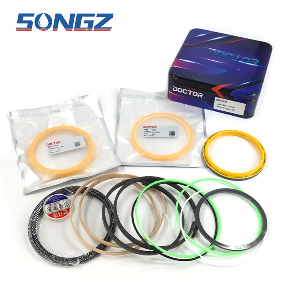 

High Quality Excavator Boom Arm Bucket Seal Kit for HYUNDAI Cylinder Seal Kit 31Y1-18411 31Y1-24790 31Y1-24670