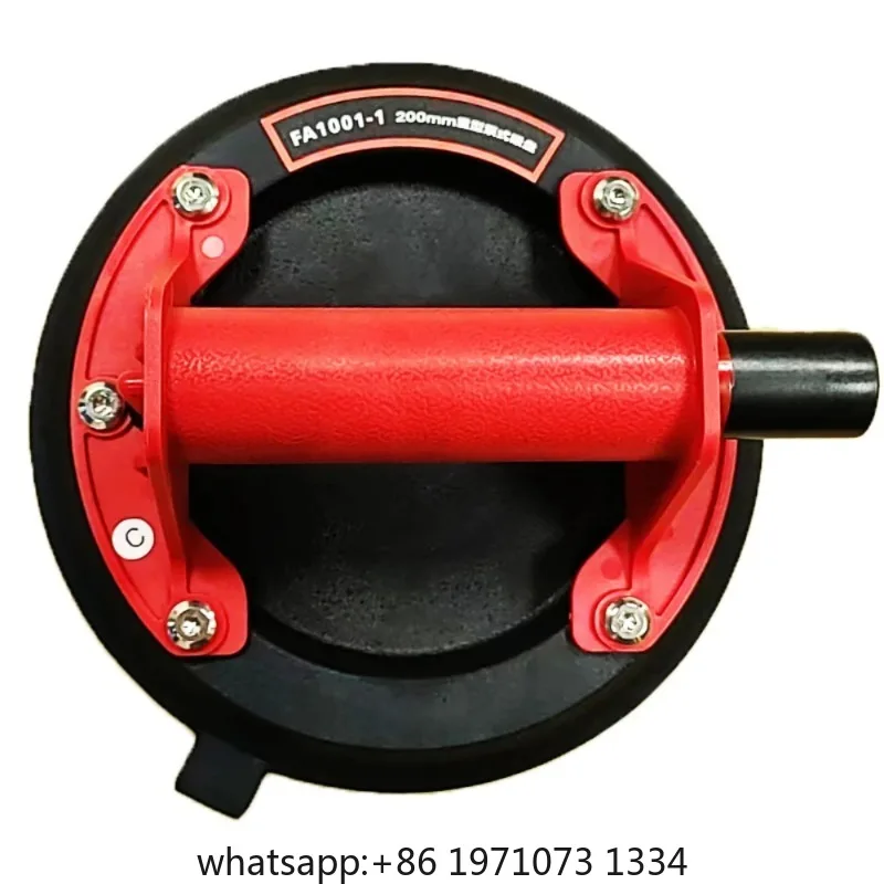 New Vacuum Suction Cup 200kg Loading Capacity Heavy Duty Vacuum Spreader for Tile Adsorption Glass Granite Lifting 8 Inch