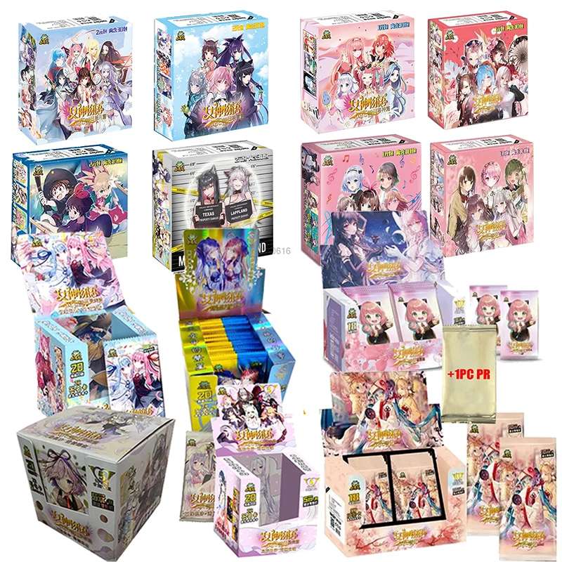 

Goddess Story Collection PR Cards Full Set Booster Box Anime Figures Child Kids Tcg Game Card Table Toys For Family Christmas