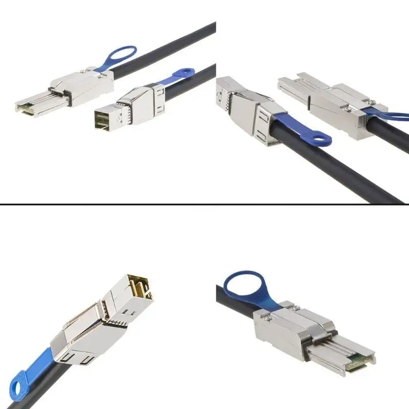 

652F Кабель 0,5/1/2 м от SFF-8088 до SFF-8644 4X Mini Data Server Внешний кабель