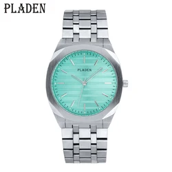 PLADEN Luxury New Watch For Mens Brand Business Quartz WristWatchES Man Fashion Thin Case Clock Gift Reloj 2024 Free Shipping