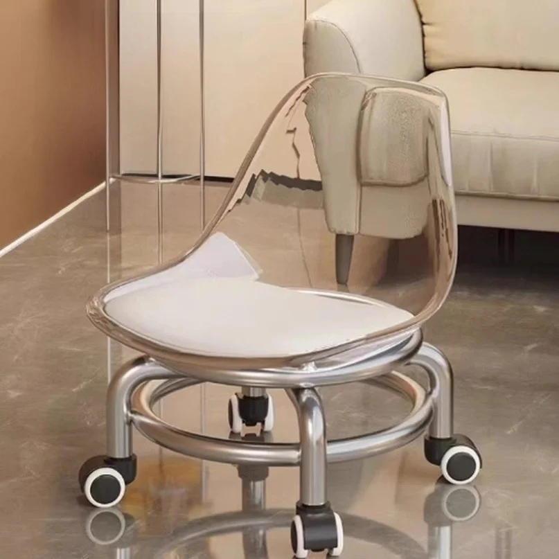 

Quiet Rolling Lazy Chair Small Stool Home Use Low Step Baby Learning to Walk Wheelchair Portable op Cart for Children