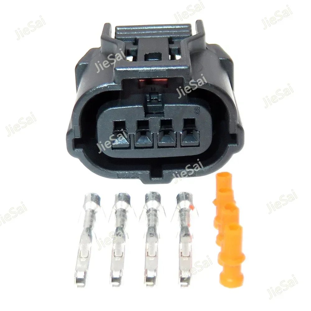 4 Pin 0.6 Series Auto Modification Connector Accessories Miniature Automobile Waterproof Adapter With Terminal Rubber Seals