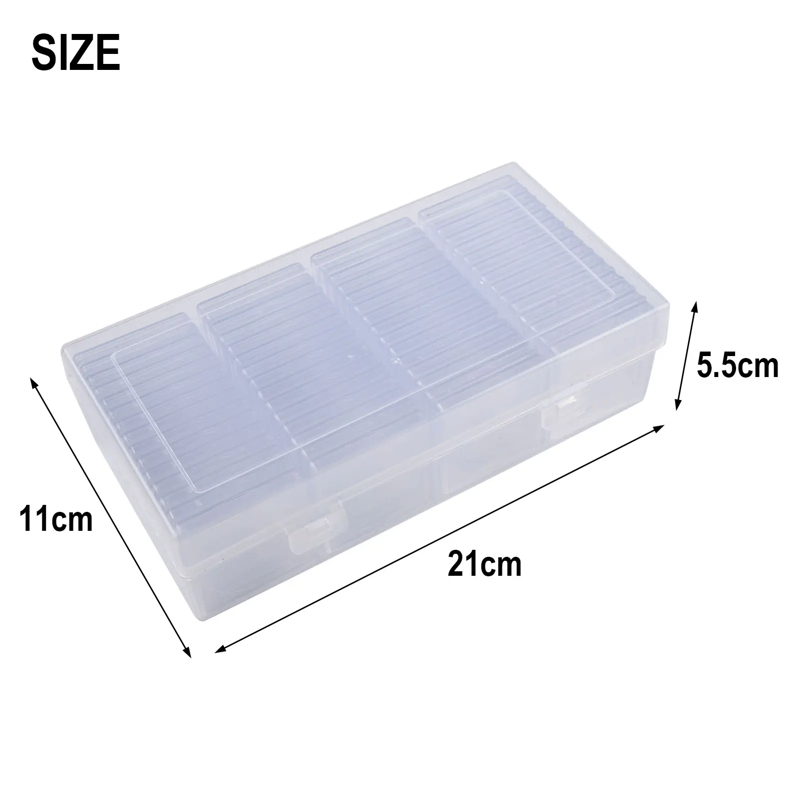 For Collecting Adjustable Foam Liner Spacious Storage Adjustable Foam Liner Container Square Maximum Protection