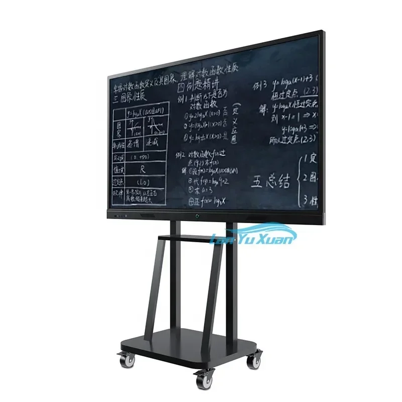 Placa digital inteligente de quadro branco interativo com tela multitoque de 65 polegadas para sala de aula