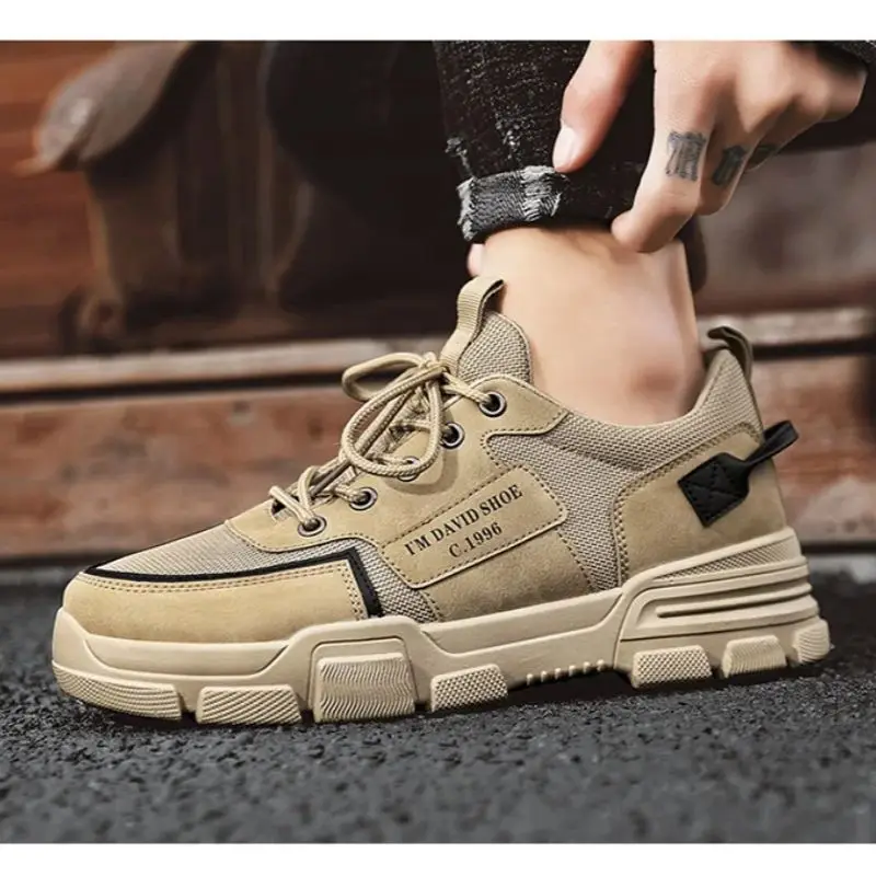 أحذية رياضية شبكية مسامية وعصرية، أحذية رياضية كاجوال، أحذية عمل وأمان للرجال