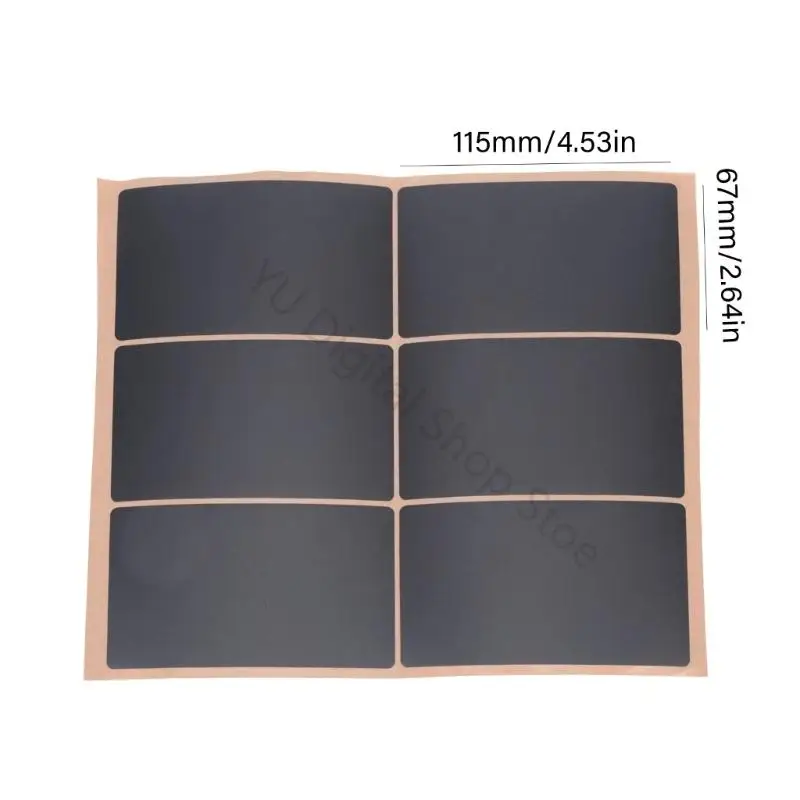 96BA PVC-Trackpad-Ersatzabdeckungen für 7420 5420-Zubehör, 6-teiliges Laptop-Set – Detail 6