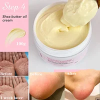 Crème éclaircissante et blanchissante, pour le visage et le corps, à l'huile de beurre de karité, hydratation intense naturelle pour peaux normales à sèches. 4