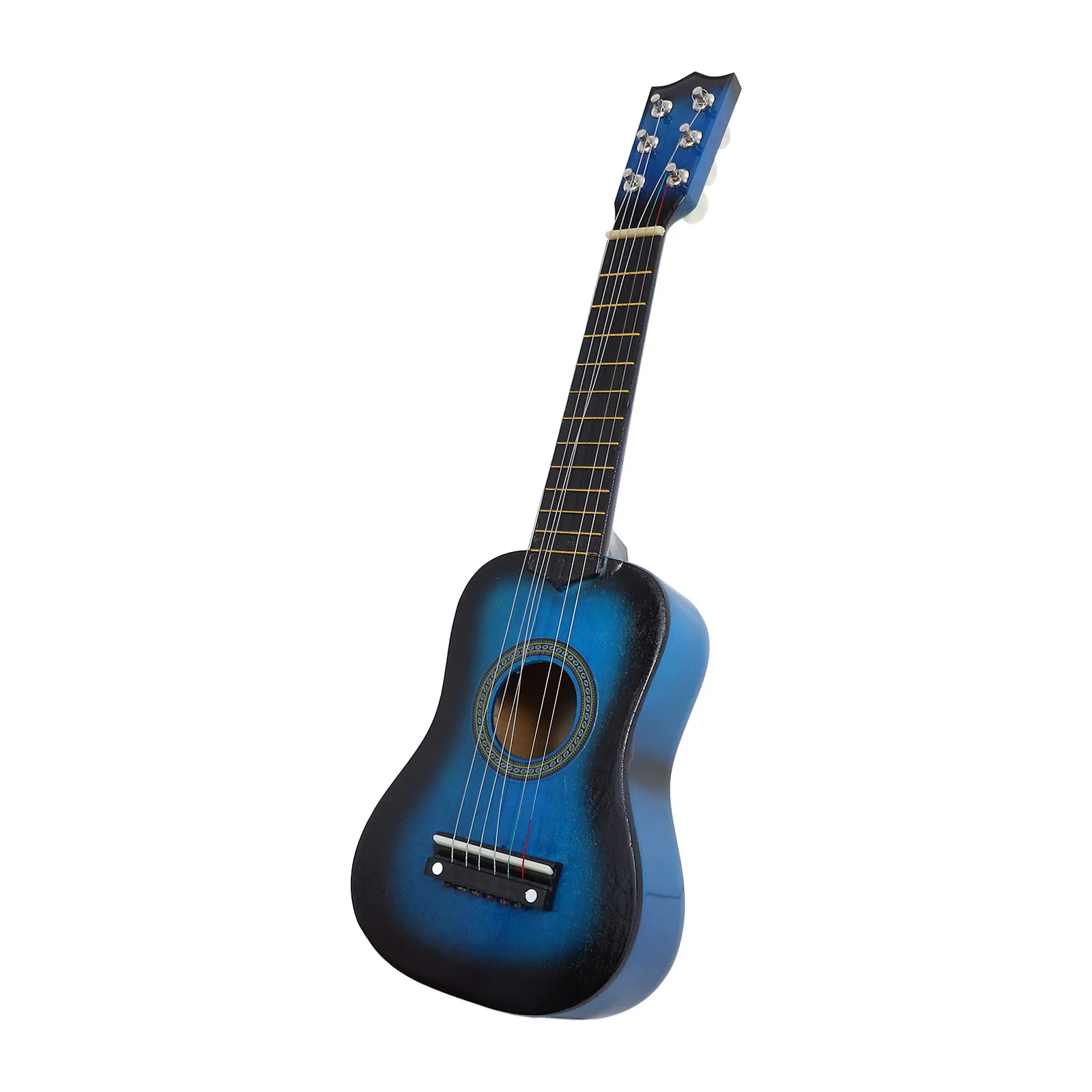 

Kids Guitar Musical Learning Instrument for Beginner Portable Small Simulation Guitar Bass Preschool Practice Musical Instrument