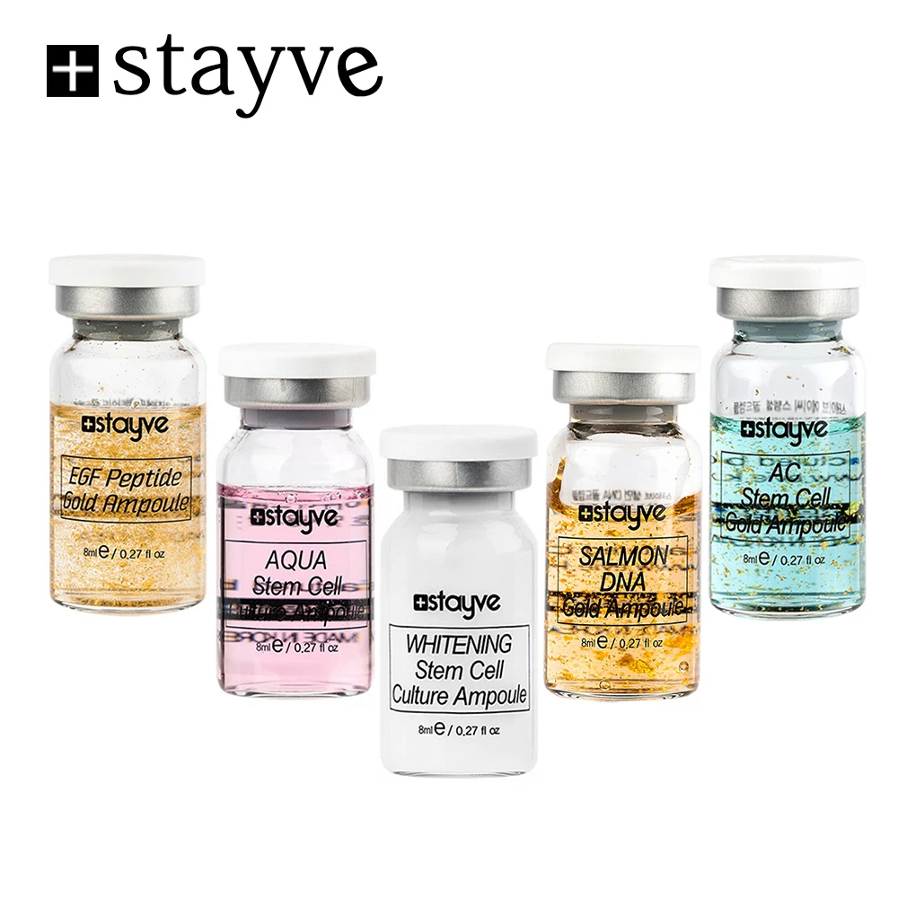 Stayve Serum Skin BB Cream Glow Ampoule Essence Aqua Moisturizing Whitening Mesoterapia Skincare Cosmetics Korean Starter Kit