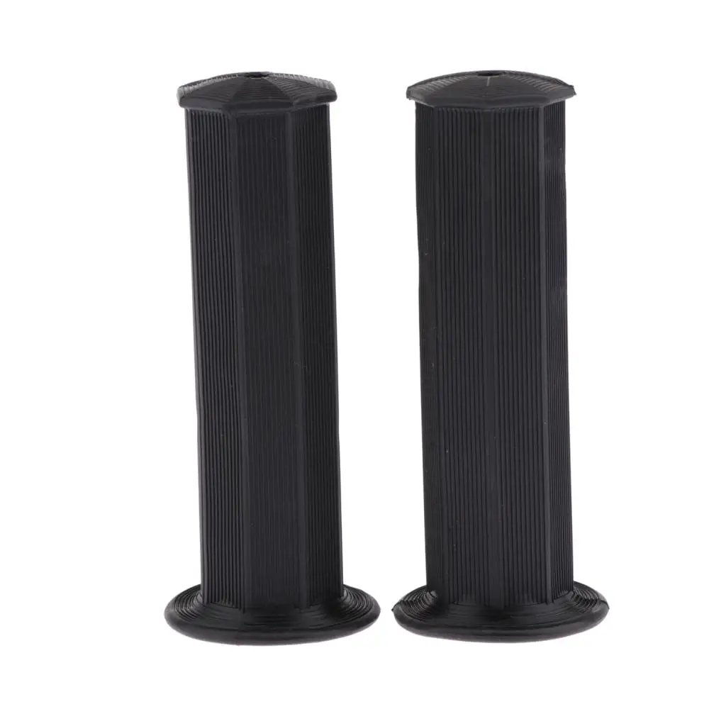 

7/8"22mm rubber Handle bar Hand grip Motorcycle skid resistance Cafe racer