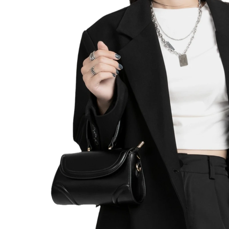

Original high quality sense handbag niche retro handbag 2025 new fashion hundreds of simple crossbody shoulder bags
