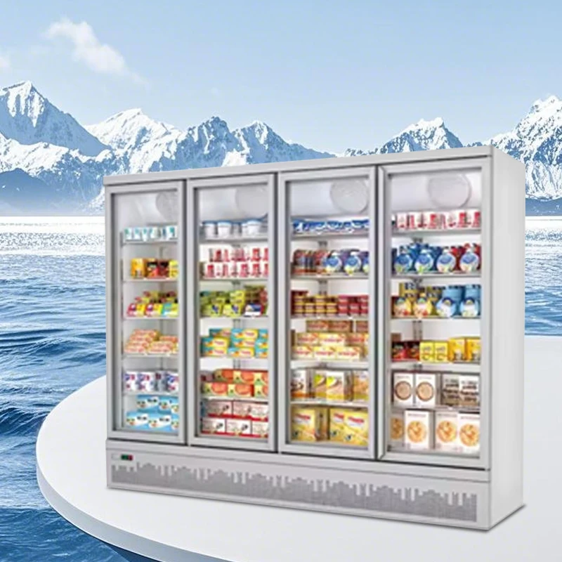 

Commercial Supermarket Refrigeration Equipment Drinks Fridge Display Freezer Cabinet Refrigerator Supermarket Fridge