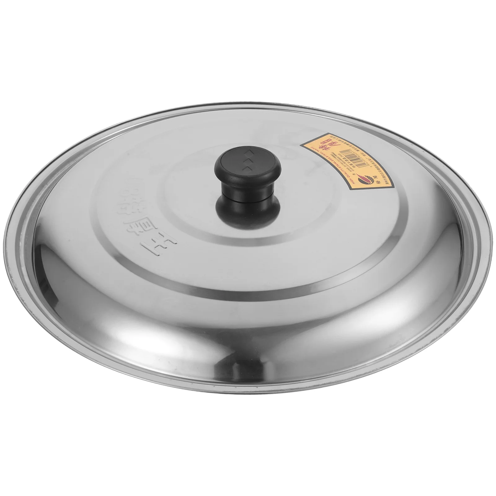 

Stainless Steel Pot Lid Round Pan Cover Kitchen Accessory Household Barbecue Accessories