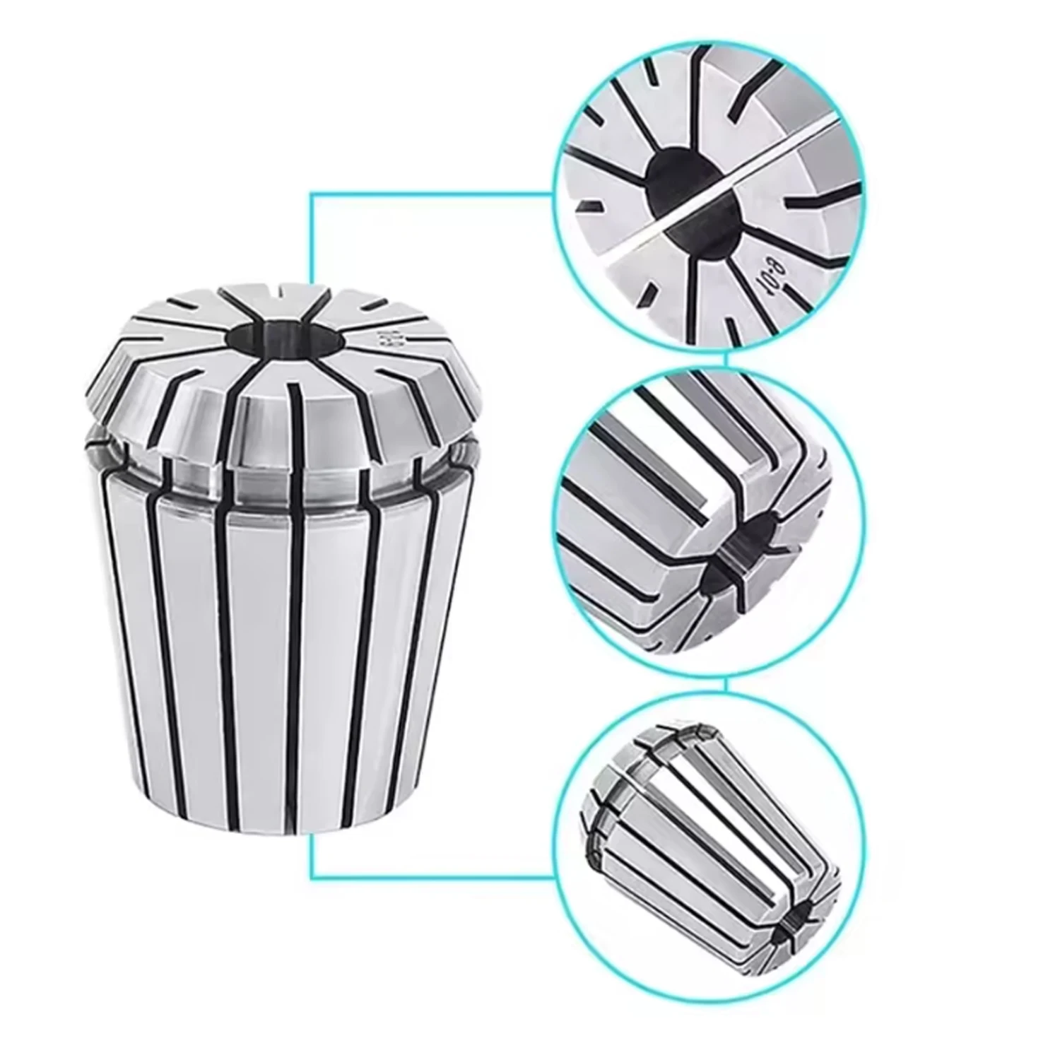 1PC ER11 ER16 ER20 ER25 ER32 AA UP High Precision 0.008mm Spring Collet Suitable Engraving Machine Spindle CNC Machining Center