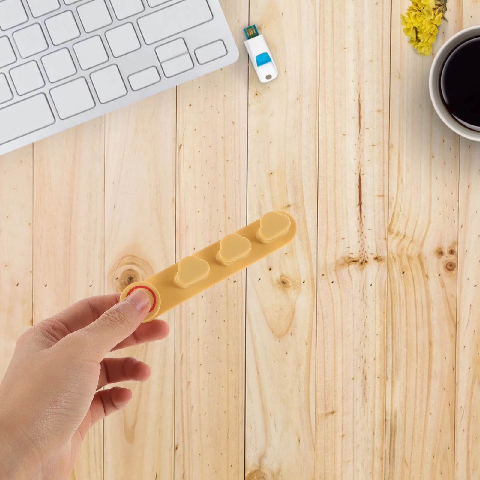 

Cable Organizer Clips Multifunctional Cord Holder For Desk Nightstand Under Desk Wire Management Charging Cables