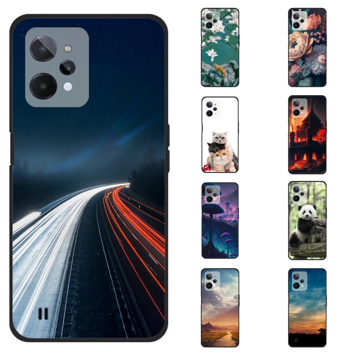 For Realme C31 4G Case C 31 Shockproof Silicone TPU Soft Back Cover For OPPO Realme C31 Phone Case Marble Coque RealmeC31 Fundas