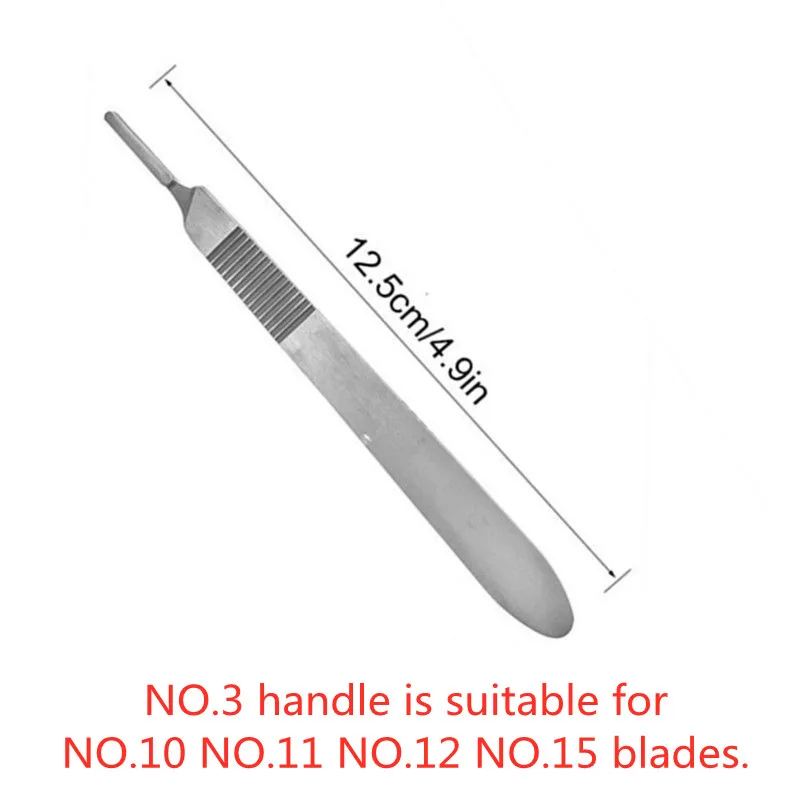 Imagem -02 - Aço Carbono Lâminas Cirúrgicas para Corte Faça Você Mesmo Reparação do Telefone Escultura Sobrancelha Animal Grooming Manutenção Faca de Bisturi 20100 Pcs