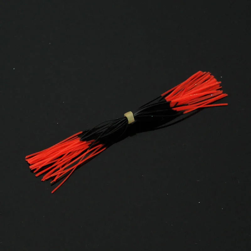 6pcs Fishing Gear Silicone Thread Silicone Skirts,Bio-Mimetic Waterweed Whiskered Lures Silicone Thread Fishing Accessories - view 6