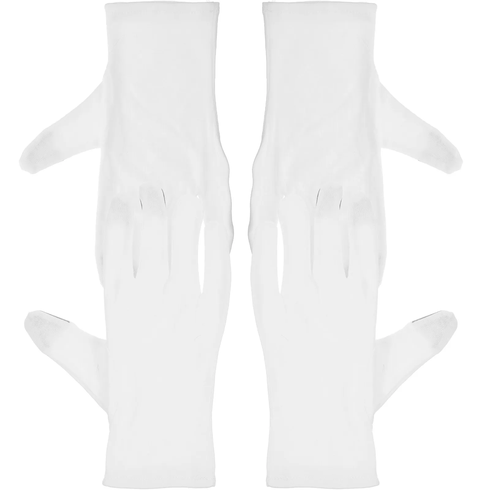 

2Pairs Thin Cotton Gardening Gloves Touch Screen Compatible Lightweight Breathable Non-Slip Working Gloves for Garden Yard Tasks