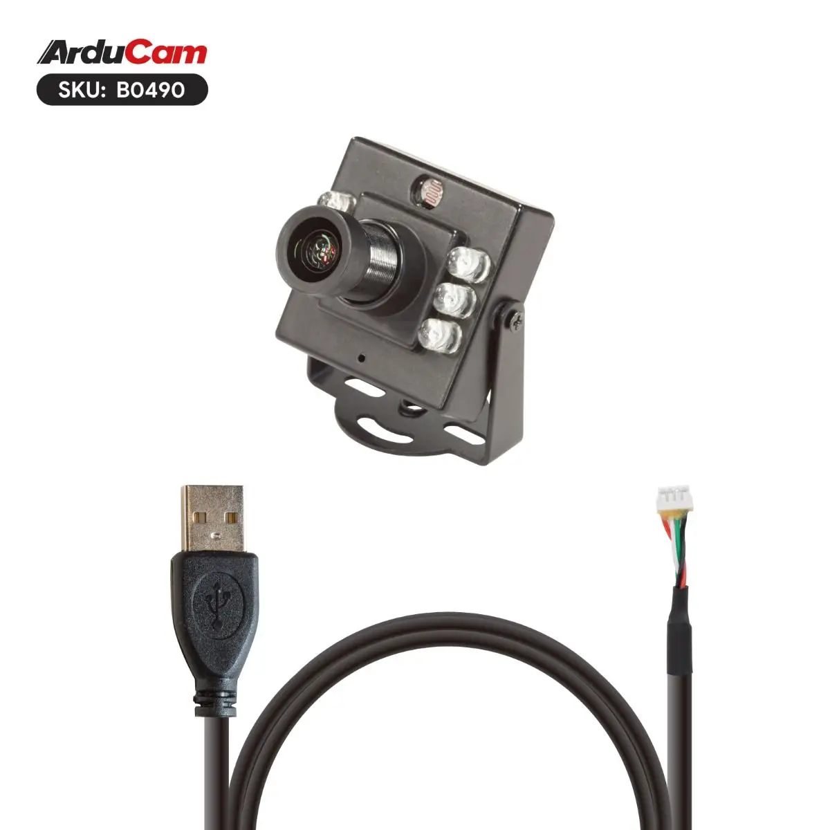 Arducam 2MP IMX462 Tag- und IR-Nachtsicht-USB-Kamera mit Metallgehäuse