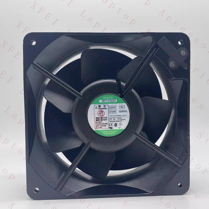 D  FOR OMRNO R87T-A7A07H AC220V 37/33W 160*160*55MM All Metal Cooling Fan