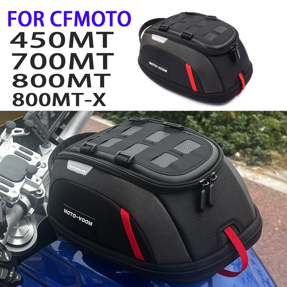 

New Motorcycle Fuel Tank Bag FOR CFMOTO 450MT 800MT 700MT 800MT-X Front Tankbag 700 MT Waterproof Quick Release Fuel Tank kits