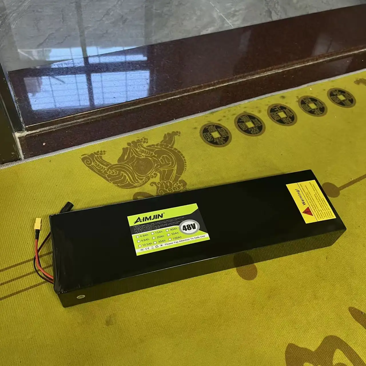 for 500W 750W 1000W Electric Scooter & E-Bike 48V 20Ah 13S4P 18650 Battery Pack with BMS, 54.6V Rechargeable Lithium Replacement