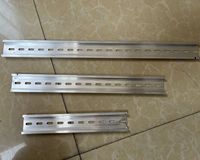 Aluminum DIN Universal Rail Thickness 0.8MM Width 35MM Length 10/12/15/20/25/30CM Terminal Block Electrical Slotting DIN Rail