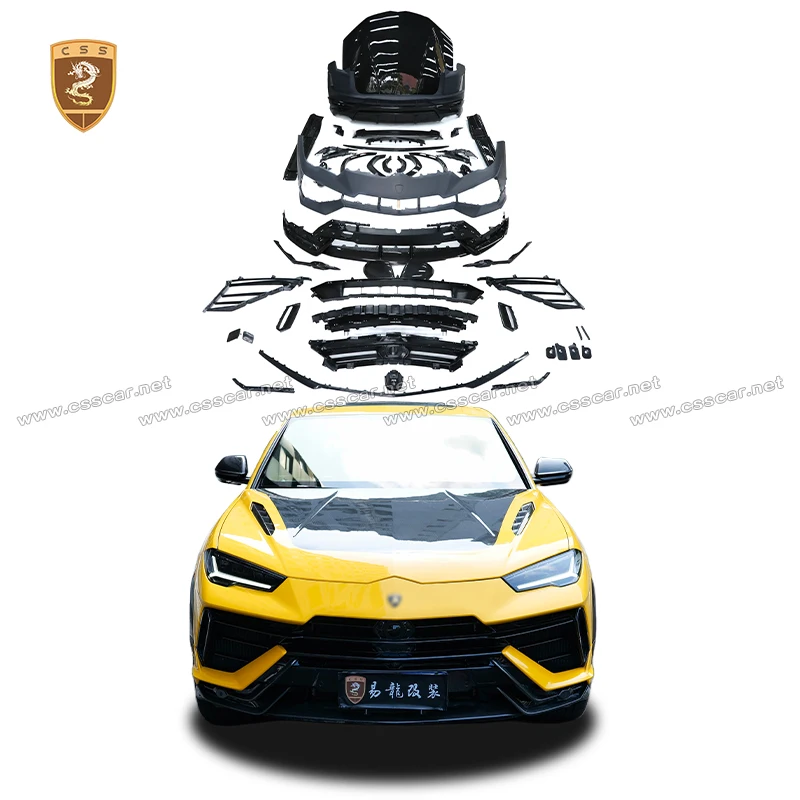 

Старый и новый перфорированный стиль PP с сухим материалом из углеродного волокна. Задний бампер в сборе. Колесное крыло. Комплекты боковой юбки капота двигателя.