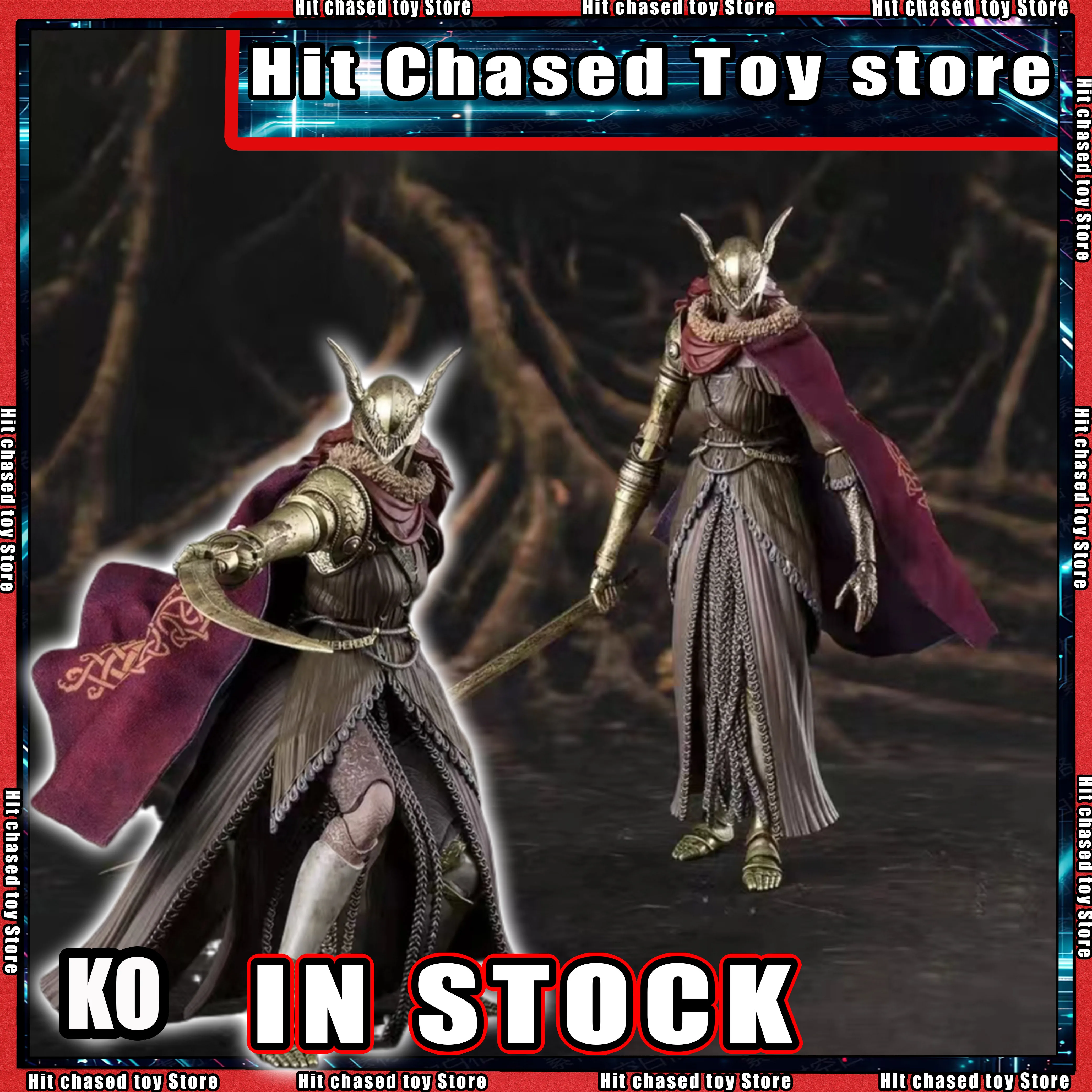 New Elden Ring Malenia Blade of Miquella Valkyrie Malenia Goddess of Rot Ko SHF Anime Action Figure Model Kids Toys Gifts