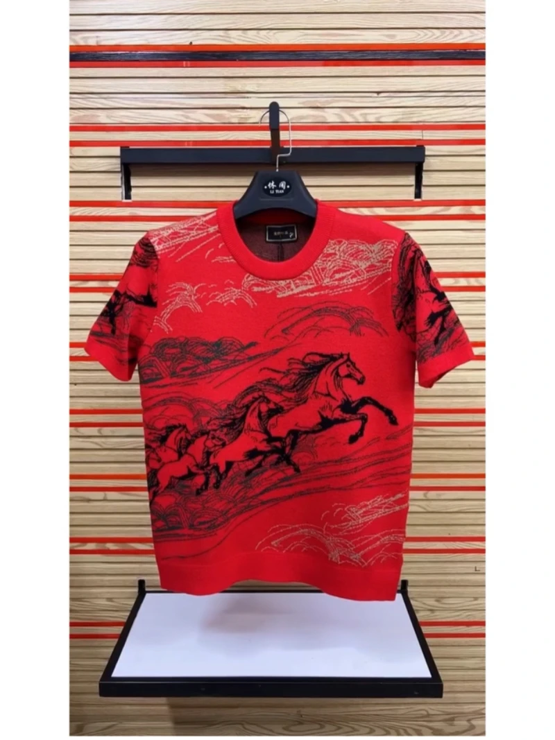 

Thiened Knitted ort Sve Sweater round Ne Casual Sle for Men And Women Faionable Versatile Autumn Winter ential