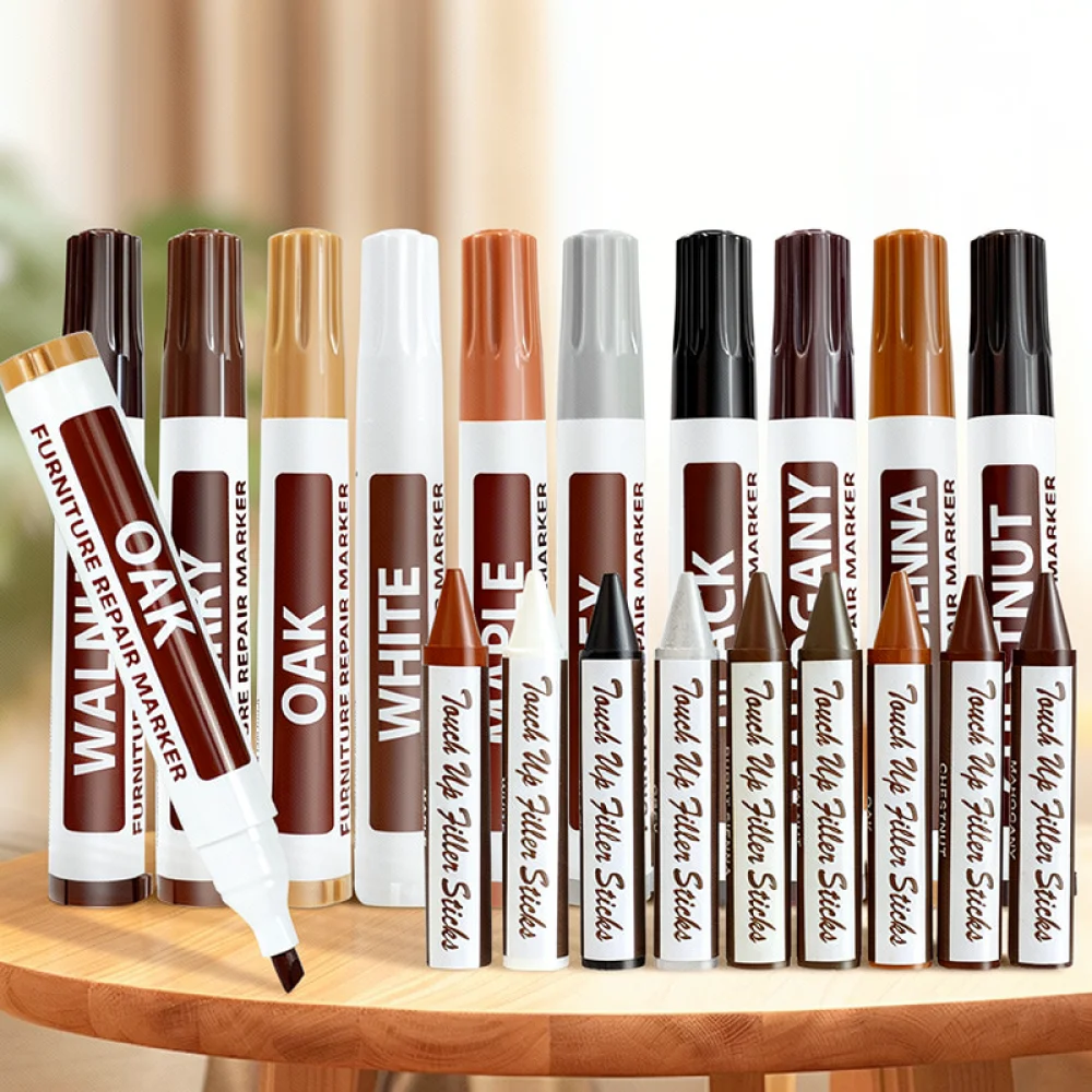 Professional Wood Furniture Repair Marker For For Aiye Floor Scratch Filler Touch Up Pen Wooden Surface Restoration
