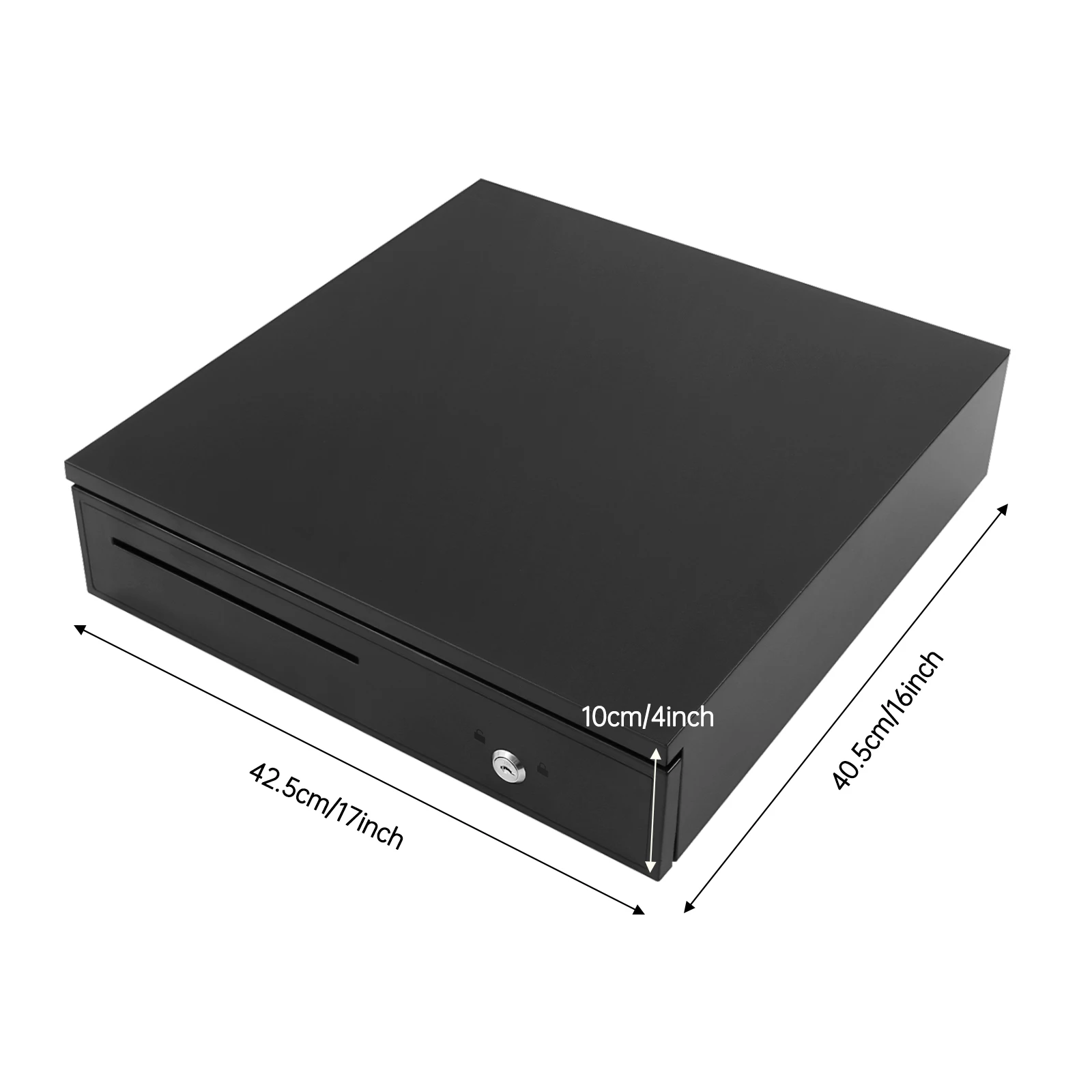 405 tiroir-caisse caisse 3 positions serrure caisse enregistreuse tiroir avec plateau à monnaie amovible caisse incluse tiroir à câble RJ11