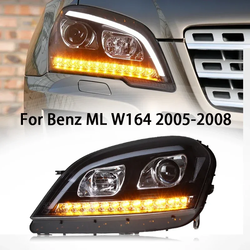 

For Benz W164 ML300 ML350 ML500 2009 2010 2011 2012 Headlight upgrade LED Laser Lenses Lamp Head Front Light tool Accessories