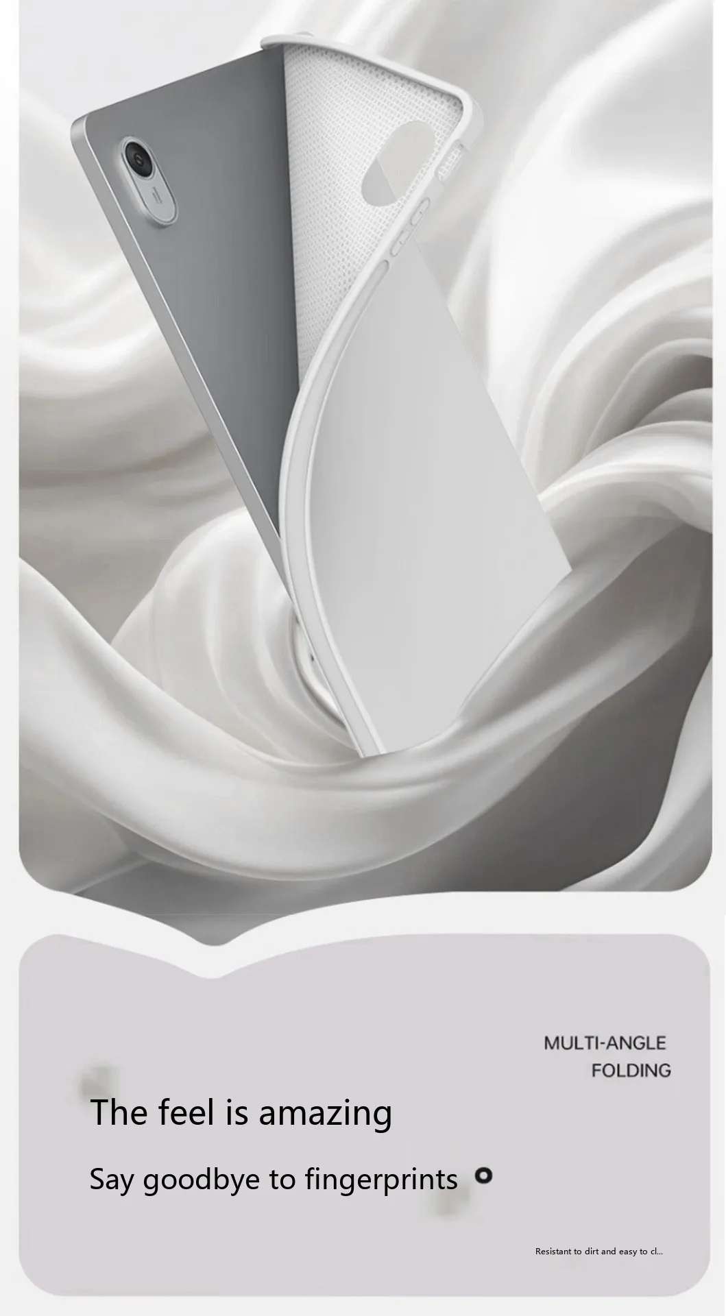 Für iPad 11 10,9 10,2 9,7 8,3 Zoll TPU 3+Y Faltbare Magnetische Schnalle Stoßfeste Schlaf-Wach-Hülle – Detail 6
